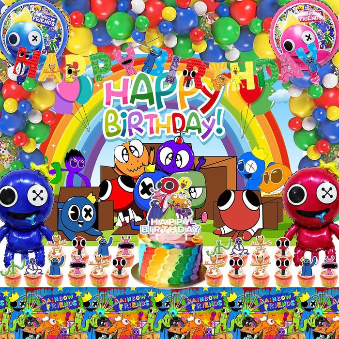 209 piezas de suministros de fiesta de cumpleaños de videojuegos, decoraciones de fiesta temática de juegos - Quierox - Tienda Online