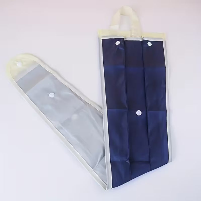 1pc Soporte para Paraguas de Asiento Trasero, Organizador Universal con Bolsa Ovalada