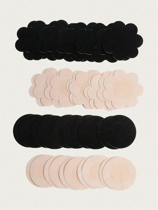 20pcs Cubrepezones invisibles autoadhesivos multicolores para mujer - Quierox - Tienda Online