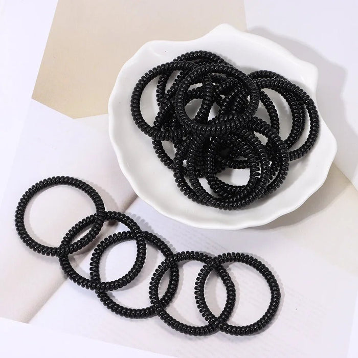20pcs de cuerdas elásticas finas para el cabello, para mujer - Quierox - Tienda Online