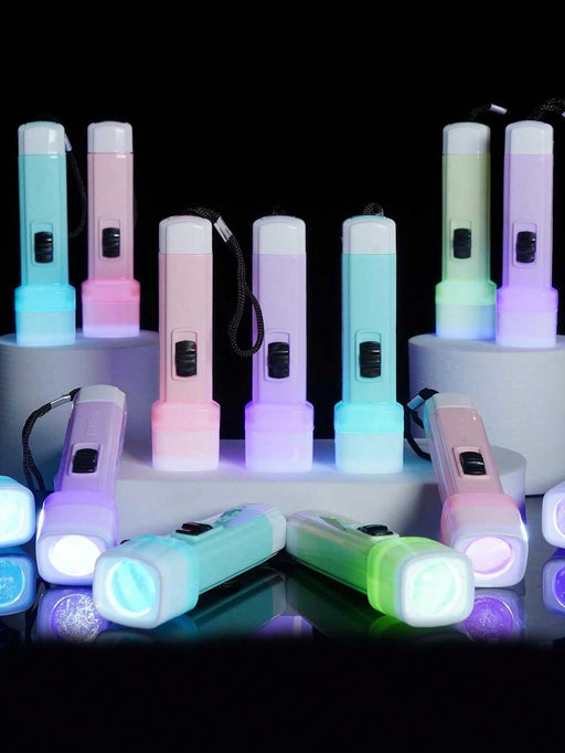 20pcs Juguetes de Linterna LED de Gelatina Colorida en Miniatura, con Luz Intermitente - Quierox - Tienda Online