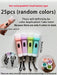 20pcs Juguetes de Linterna LED de Gelatina Colorida en Miniatura, con Luz Intermitente - Quierox - Tienda Online