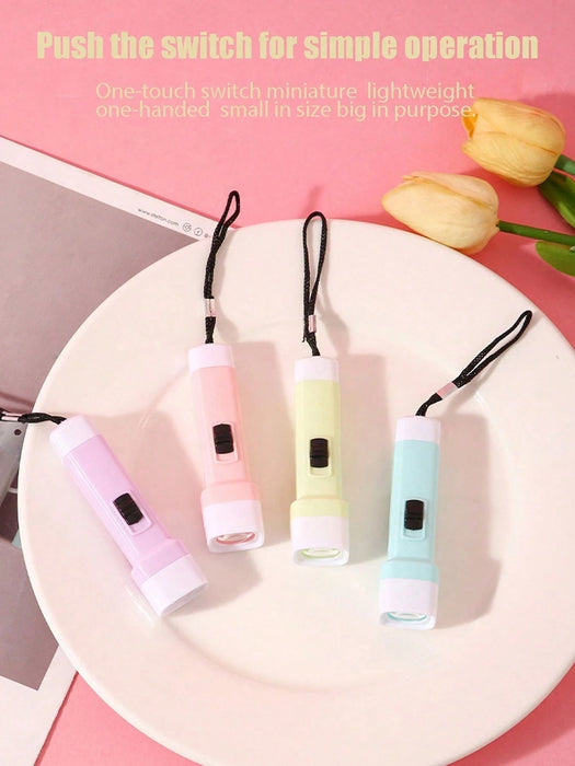 20pcs Juguetes de Linterna LED de Gelatina Colorida en Miniatura, con Luz Intermitente - Quierox - Tienda Online