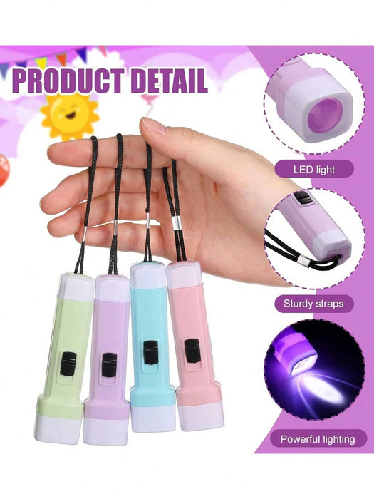 20pcs Juguetes de Linterna LED de Gelatina Colorida en Miniatura, con Luz Intermitente - Quierox - Tienda Online