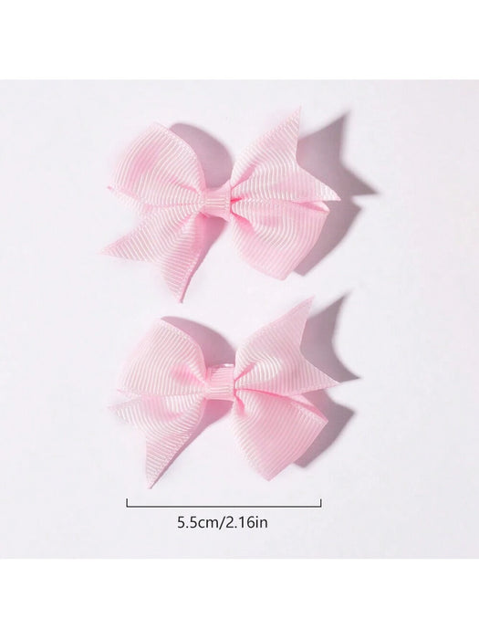 20 pinzas para el cabello infantiles color macaron, elegantes accesorios para el cabello de niñas