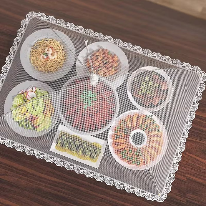 Cubierta de comida plegable para el hogar