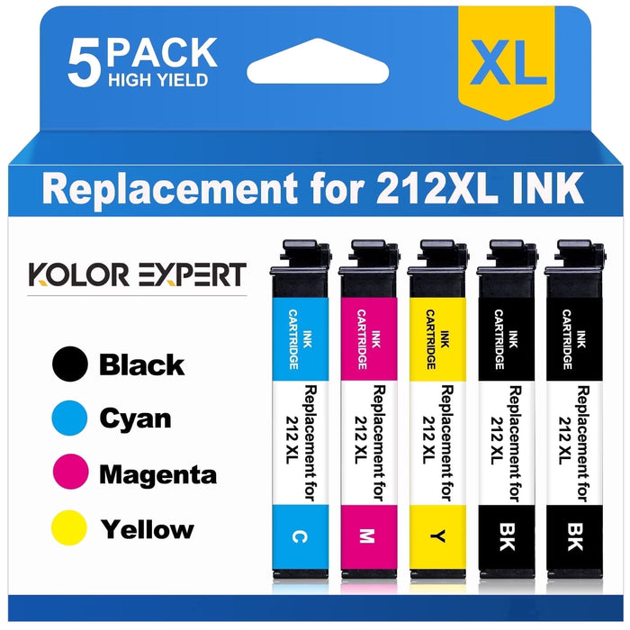 Cartucho de tinta 212xl compatible con Epson 212 para impresoras Epson