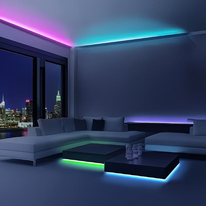 Tira de luz LED RGB USB Multi-Control, Sincronización de color dinámica de 5m