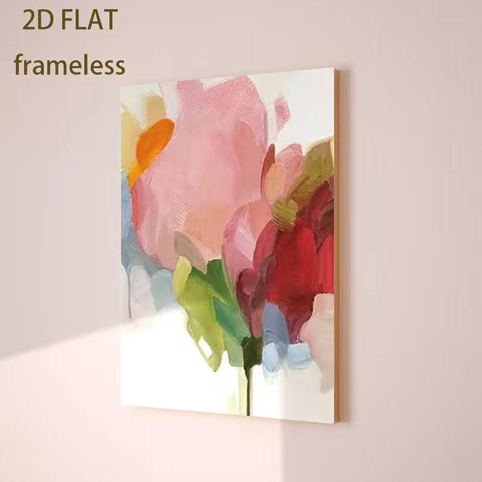 1pcs Póster decorativo, sin marco, con flores,  para el hogar