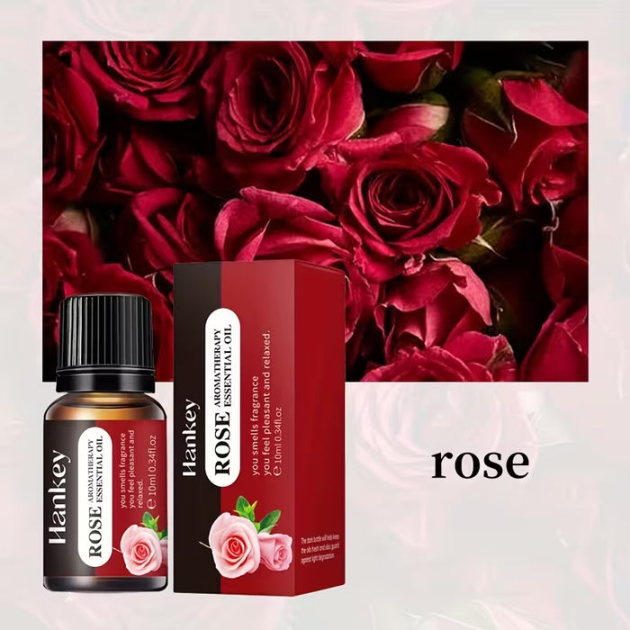 Aceites Esenciales de 10 ml/0.34 Fl.Oz Adecuados para Difusores y Humidificadores