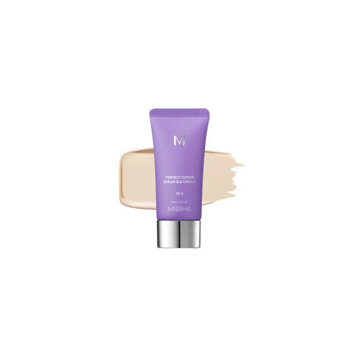 Missha, Perfect Cover Serum BB Cream, n.° 13 Light Fair, 35 ml