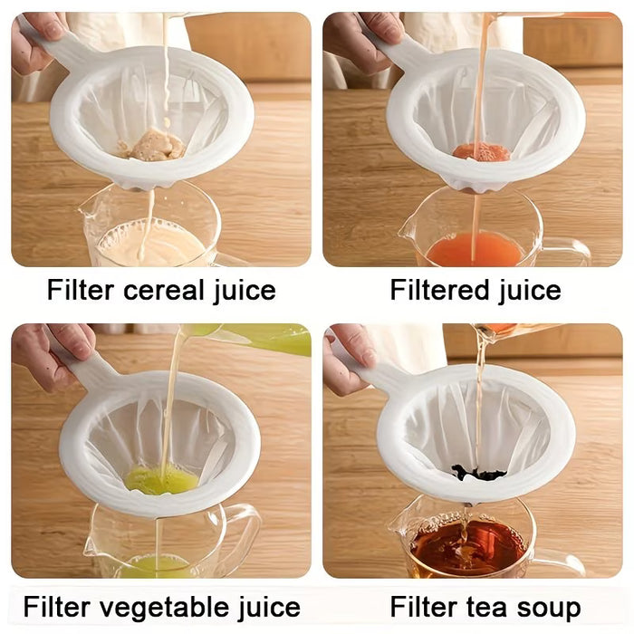 Colador de maya ultrafino de cocina de contacto de grado alimenticio