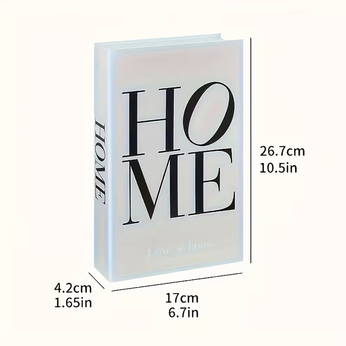 3 Piezas de Adorno Decorativo Libro Simulado, Modelo Nórdico