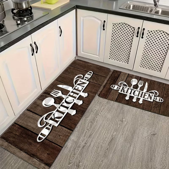 1 Alfombra de cocina para decoración del hogar 40*120cm