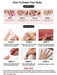 24 piezas de uñas de gel 3D largas con forma de almendra, diseño de flores - Quierox - Tienda Online