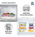 24 Recipientes transparentes Herméticos Plástico Almacenamiento Cocina - Quierox - Tienda Online