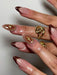 24 uñas de gel 3D con forma de almendra estilo Y2K para realzar tu estilo - Quierox - Tienda Online