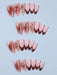 24 uñas de gel 3D con forma de almendra estilo Y2K para realzar tu estilo - Quierox - Tienda Online