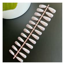 24 unidades Uñas Postizas Francesas Ombre con Puntas Francesas y Colores Sólidos - Quierox - Tienda Online