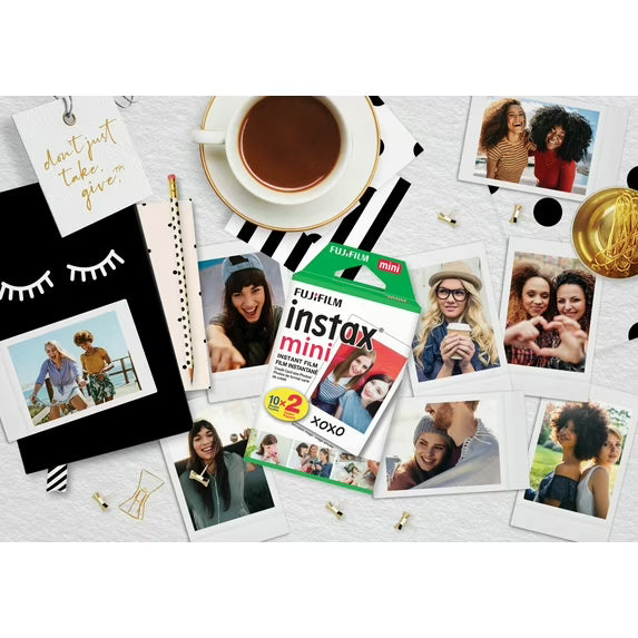 Fujifilm Instax Mini Paquete doble de película (20 hojas)
