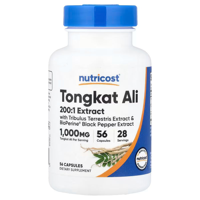 Nutricost, Tongkat Ali, 56 cápsulas