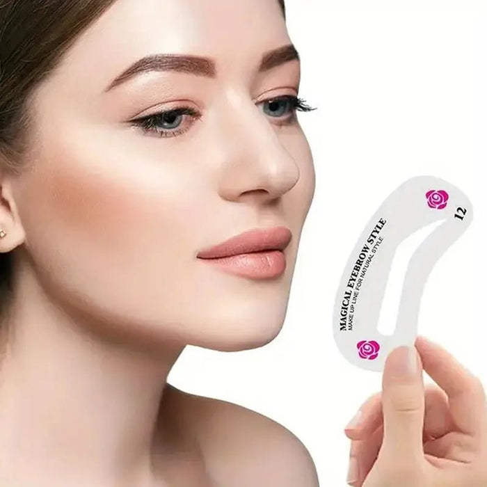 24pcs Tarjetas de Precisión para Dar Forma a las Cejas - Quierox - Tienda Online