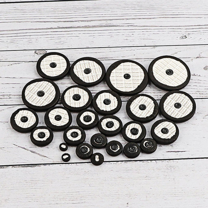 25 piezas de repuesto para saxofón soprano tenor, almohadillas de repuesto de varios tamaños - Quierox - Tienda Online