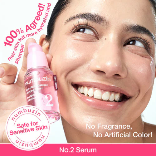 Sérum voluminizador de colágeno con rosa y PDRN n.° 2