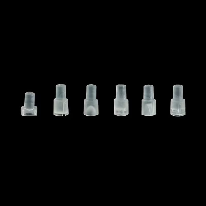 Juego de 6 piezas de mini moldes de inyección y moldes de conformado transparentes