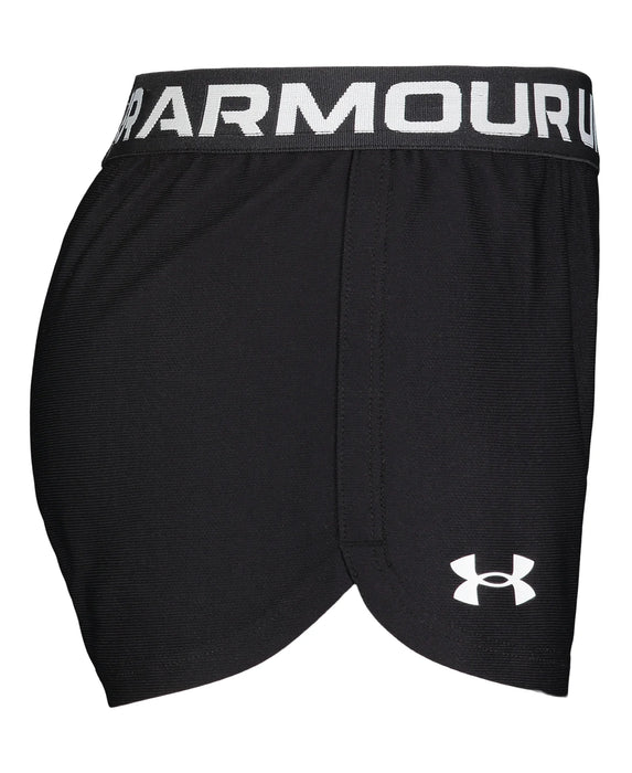 Under Armour Pantalones cortos UA Play-Up para niñas pequeñas