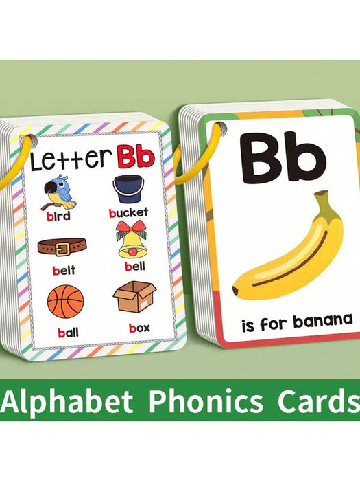 26 tarjetas didácticas con el alfabeto en inglés, educación temprana para niños - Quierox - Tienda Online