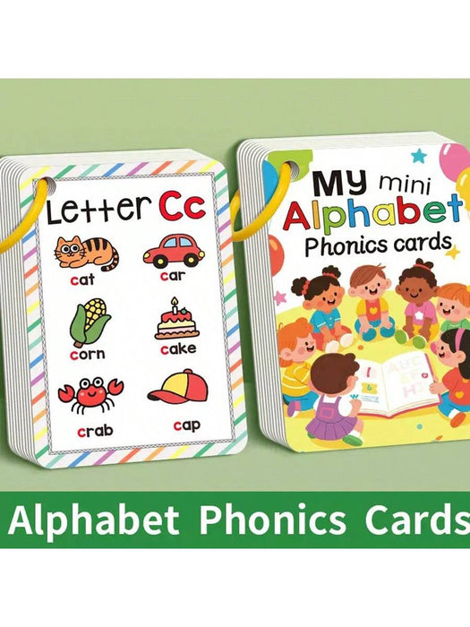 26 tarjetas didácticas con el alfabeto en inglés, educación temprana para niños - Quierox - Tienda Online