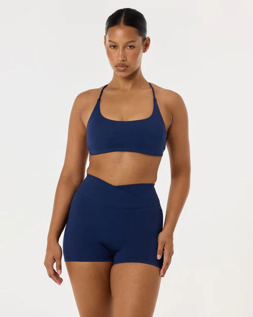 CSB  Top corto de soporte Serenity Lexi | Azul marino