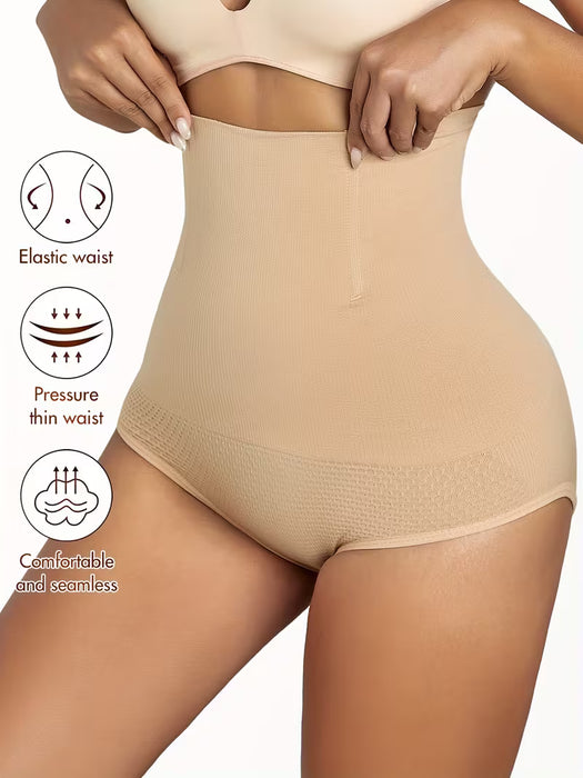 Braga moldeadora de cintura alta con control de abdominal para mujer