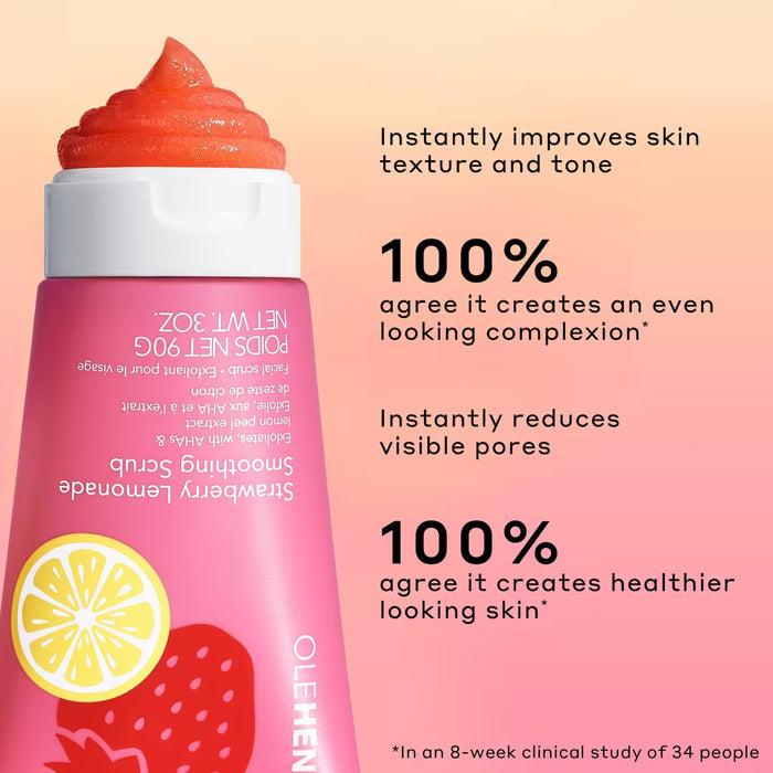 OLEHENRIKSEN Exfoliante suavizante de limonada con 10 % de AHA, 3oz