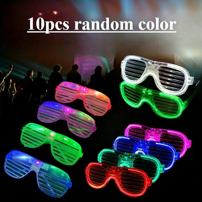 1 pcs de Gafas de Neón Vibrantes Perfectas para Celebraciones