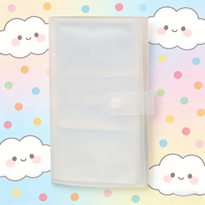 Álbum pequeño para tarjetas de 3 pulgadas con 84 ranuras