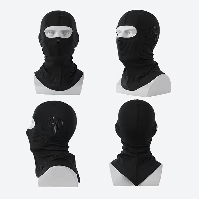 2 mascarillas transpirables para moto - Protección facial completa para senderismo