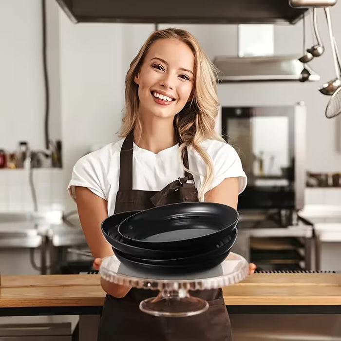 28 Piezas de Cubiertos de Plástico - Apto para Microondas y Lavavajillas, Fácil de Limpiar