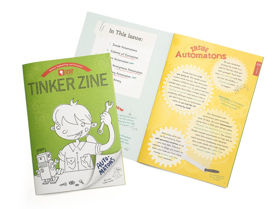 Autómato de madera, juegudos para niños