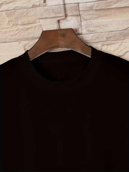 Camiseta Casual de Manga Corta BLESSED para hombre