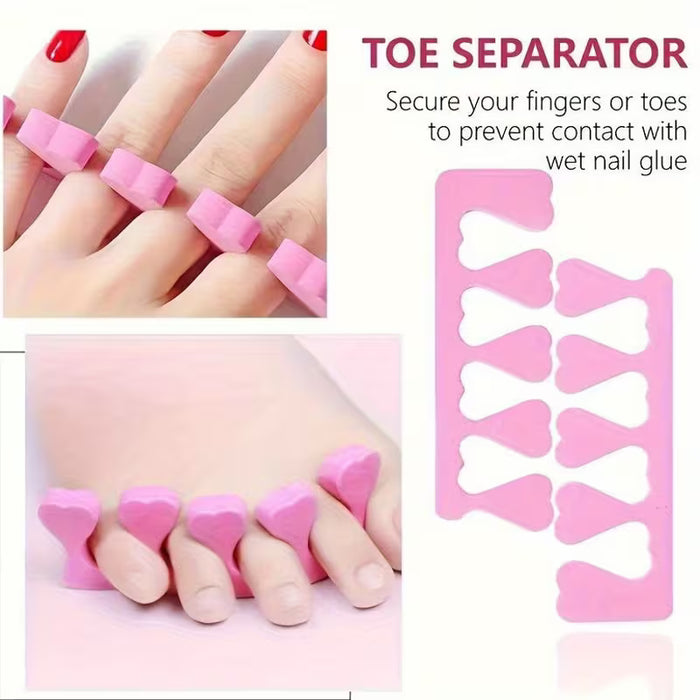 Set de Herramientas para Uñas 7 en 1 con Lámpara de Uñas