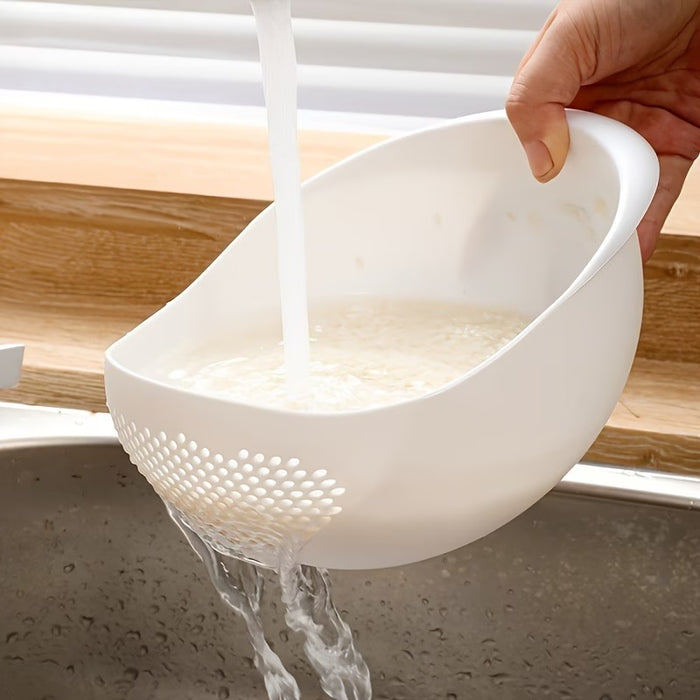 1pc Cesta Filtradora para Lavar Arroz, Tamiz Creativo para Lavar Arroz