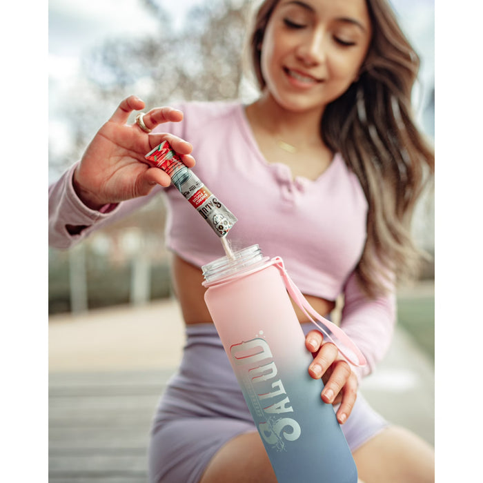 Taste Salud, Mezcla para energía + concentración, Fresa Sandía 6 Servicios