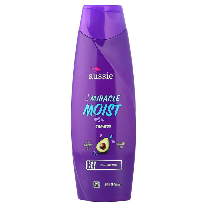 Aussie, Miracle Moist, Champú con aceite de aguacate, 360 ml (12.1 fl oz)