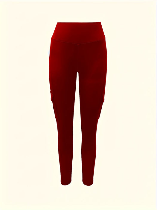 Pantalones Cargo Elásticos Ajustados para Mujer