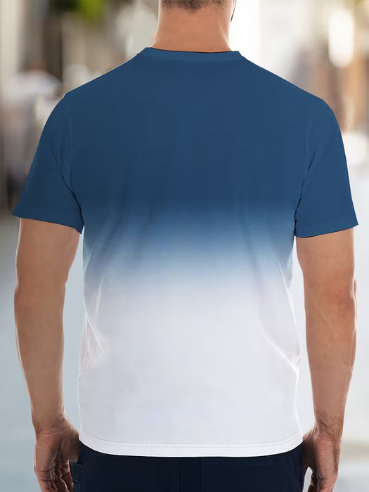 Camiseta casual de moda para hombre con diseño estampado
