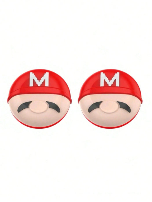2 tapas para joysticks Joy-Con de Switch2, tapas de silicona para botones