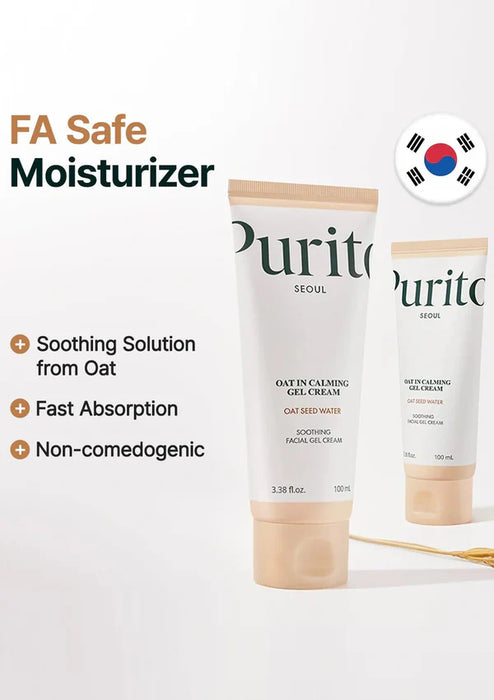 PURITO SEOUL Crema en gel calmante de avena 100 ml