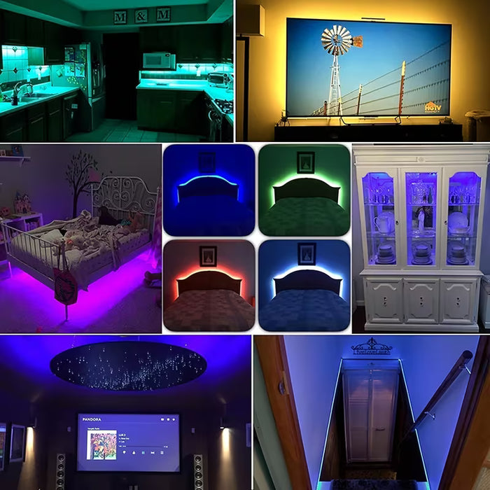 Tira de luz LED RGB USB Multi-Control, Sincronización de color